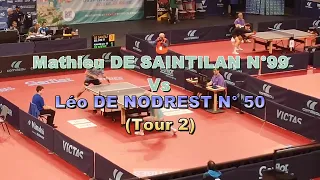 Table Tennis DEFENSE - Mathieu DE SAINTILAN (Best Of ANTIBES 2023)