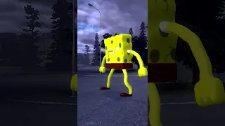 SPONGEBOB MONSTER HUNTS ME Meme CoffinDance #shorts