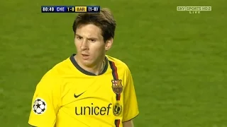 Lionel Messi Vs Chelsea (Away) 08-09 HD 1080i by SagimbaevVideo