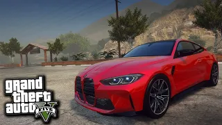 МОДЫ GTA 5: 2021 BMW M4 Competition // КАК УСТАНОВИТЬ МАШИНУ в GTA 5! БМВ М4 в ГТА 5!