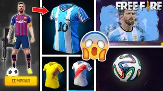 RETO: SOLO PUEDO USAR COSAS DE FÚTBOL⚽ FREE FIRE