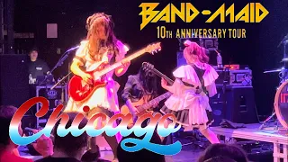 BAND-MAID 10th Anniversary Tour 2023 Lollapalooza Aftershow at Park West Chicago 4k 60fps