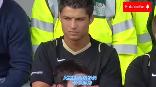 When Cristiano Ronaldo Substituted and Shocked Sir Alex Ferguson #football #fifa #premierleague