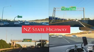 Auckland highway road trip, NZ State Highway 1, State Highway 20, and State Highway 16