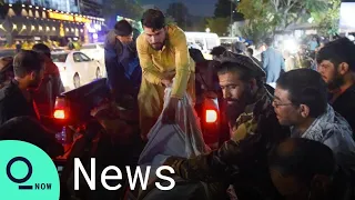 Crowds Remain Near Kabul Airport After Deadly Blasts