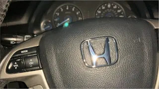 Honda Accord Crosstour Steering Wheel Emblem Replacement