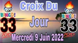 CROIX DE LA CHANCE 9 JUIN 2022 💪🏿 peter vicker croix du jour 💯 model Lotto 💥 gps lotto