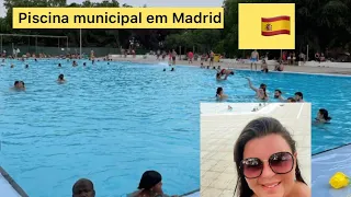 Ninguém aguenta essa temperatura em Madrid.#familiacariocaemportugal #portugal2022 #españa