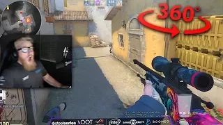 Insane 360 No Scope JUMPSHOT! - CS:GO Awesome Moments #16 (Pro Plays, Clutches,  Highlights)