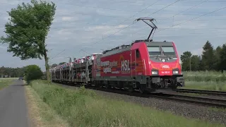 1 Stunde Güterzüge in Deutschland Teil 3 mit Deltarail 243, SEL 181, GYSEV Vectron, WRS 120 uvm.
