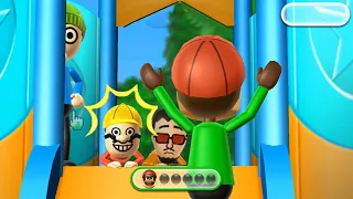 Wii Party Board Game Island #273 - Kyle  Vs Wario  Vs Diddy Kong Vs Akira (Master Difficulty)