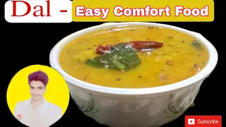 Dal-Easy Comfort Food|Easy Dal Fry Recipe|Vegan Recipe Indian|