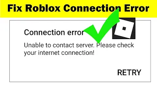 How to Fix Roblox Unable To Contact Server Please Check Your Internet Connection Error Android Phone