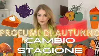 🍎🥕🥛🫖🌰🍯CAMBIO DI STAGIONE: PROFUMI DI AUTUNNO🥧🥃🍁🍂🍚🍪