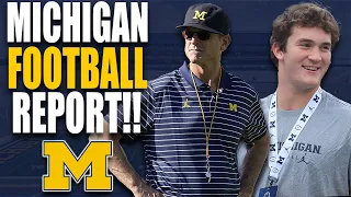 Michigan IMPRESSES Recruits on Visits, Plus Jim Harbaugh Addresses Run Game, QB Play, and More!!