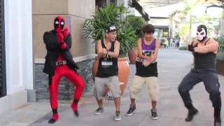 Deadpool vs Gangnam Style.