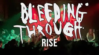 Bleeding Through Live 2024 - Rise