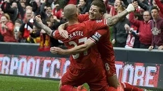 Liverpool vs Manchester City 3-2 Highlight 2014