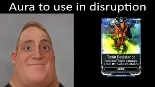 Mr. Incredible Becoming canny (Warframe Disruption Aura)