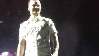 Justin Timberlake -- Speech in Turkey, Istanbul (Front Row)