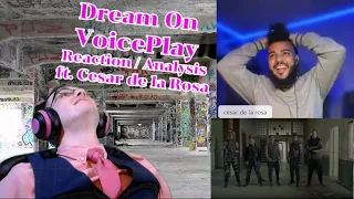 First Time Reaction WITH Creator Commentary!! | Dream On - VoicePlay | Acapella Reaction/Analysis