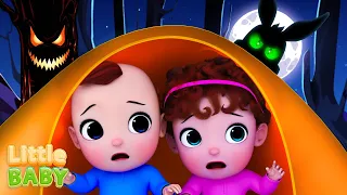 Who's There? - Monsters At The Camp - Nursery Rhymes & Kids Songs | Little Baby