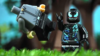 Venom She Venom Kiss Eddie Brock Scene Venom Lego Stop Motion Animation