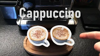 Cappuccino z ekspresu kolbowego