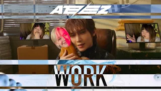 ATEEZ - WORK РЕАКЦИЯ //ЗАВИДУЮ СТРАУСУ// REACTION #ateez #kpop #реакция #кпоп #кейпоп #skz #reaction