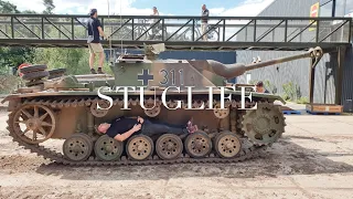 #7 STUGLIFE - Driving the Sturmgeschütz III Ausf. G - IN- and outside VIEW!!