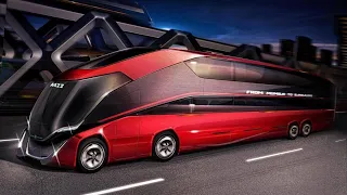 Futuristic Concept Trucks & Buses In The World