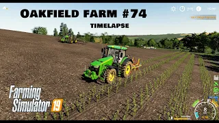 Planting poplar, spreading lime & digestate, stacking bales | Oakfield farm | FS19 TimeLapse #74