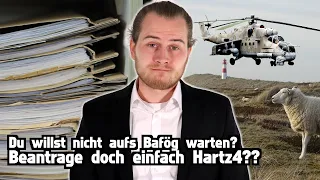 Hartz4 für Erzieher-Azubis & mit dem RegierungsHelikopter in den Sylt-Urlaub