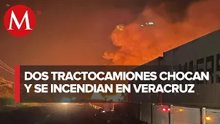 Accidente deja un muerto y un herido en carretera de Veracruz