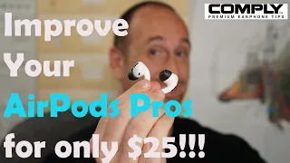 Improve your AirPods Pro headphones for only $25 with Comply Tips!