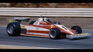 Test Ferrari 312T3 | Paul Ricard 12 December 1977 | Carlos Reutemann n´ Gilles Villeneuve