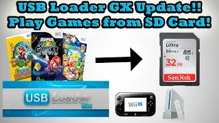 USB Loader GX SD Card Update! (Play Downloaded Wii games from SD Card with USB Loader GX)