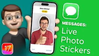 Turn your Live Photos into beautiful Animated Stickers to use on iOS 17