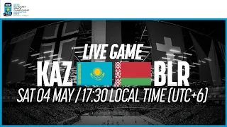 Kazakhstan vs. Belarus | Full Game | 2019 IIHF Ice Hockey World Championship Division I Group A