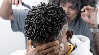 COMB TWIST 🤯 finalização em cabelo afro