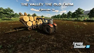 Building ROAD between FIELDS, Selling STRAW, Making SILAGE | Valley Old Farm | FS22 | Episode #14