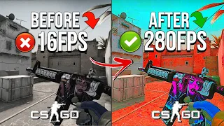 CSGO 2: BEST SETTINGS TO BOOST FPS AND FIX FPS DROPS & STUTTER For Low-End PC 2024 (New Version CS2)