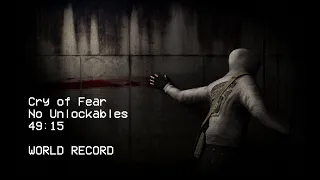 [World Record] Cry of Fear No Unlockables 49:15