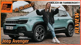 Jeep Avenger (2023) Endlich: Wir fahren das Elektroauto ab 30.000€! Review | Test | Preis | Offroad