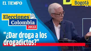 Jorge Robledo: "¿Dar droga a los drogadictos?" | El Tiempo