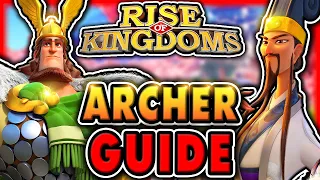 BEST Legendary ARCHER Investment Order for F2P! Rise of Kingdoms Archer Guide 2024