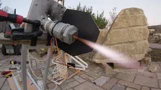 DIY liquid rocket engine test fire - ONE|AEROSPACE