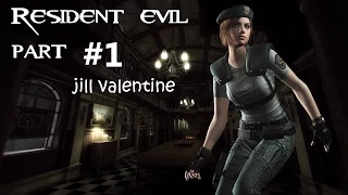 Resident Evil HD Remaster (Jill/Hard) прохождение на русском - часть #1