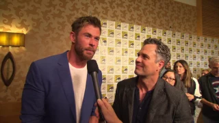 THOR: RAGNAROK | SDCC 2017 Chris Hemsworth & Mark Ruffalo Press Line Soundbites