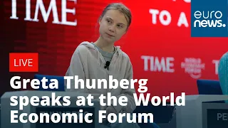 Greta Thunberg speaks at the World Economic Forum | LIVE